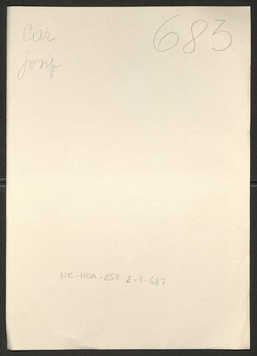 Car, Josip, 14.2.1906. Policijski karton