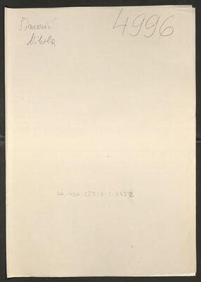 Šimović, Nikola, 19.11.1912. Policijski karton