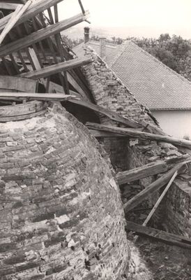 Pogančec - Crkva sv. Majke Božje Lauretanske, oštećenje krovišta