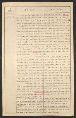 Stević, Antun, 1910. Policijski karton