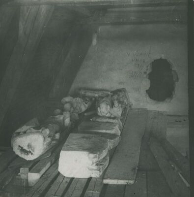 Lepoglava - Župna crkva, unutrašnjost, tavan