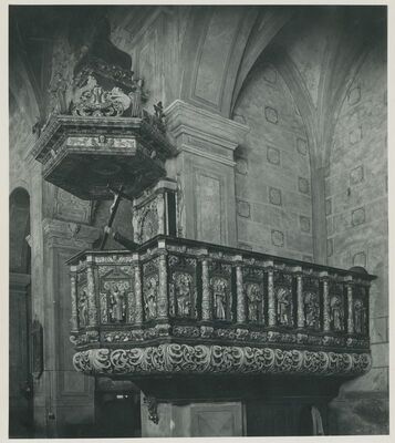 Varaždin - Franjevačka crkva, propovjedaonica