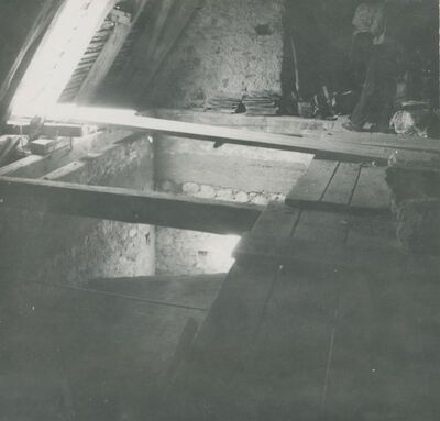 Lepoglava - Župna crkva, radovi na izradi serklaža iznad svoda svetišta