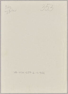 Bier, Gita, 18.12.1909. Policijski karton