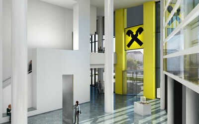 Poslovna zgrada EOD / RHW2 - sjedište koncerna Raiffeisen, Obere Donaustrasse 93, Beč