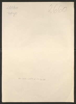 Lacko, Franjo, 22.9.1896. Policijski karton