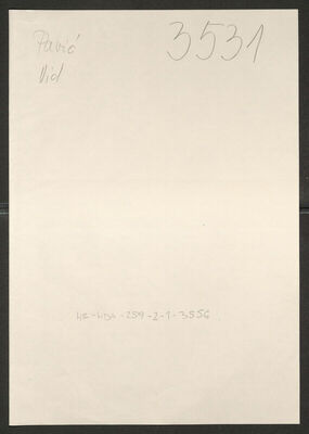 Pavić, Vida, 15.10.1922. Policijski karton