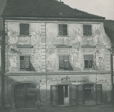 Varaždin - Gajeva ulica 13, ulično pročelje