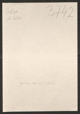 Pollak, Feliks, 4.1.1891. Policijski karton