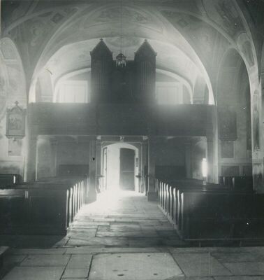 Klanjec - Crkva Navještenja Blažene Djevice Marije (franjevačka), pjevalište