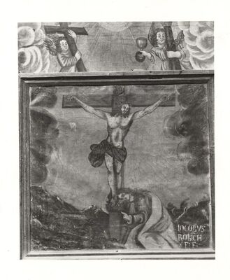 Buševec - Crkva sv. Ivana Krstitelja, slika "Raspeće"