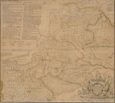 Mappa R. Dalmat. Croatiae et Sclav. cum Banaliborum confiniis et Generalat etiam Varasdinensis et Carlostadien