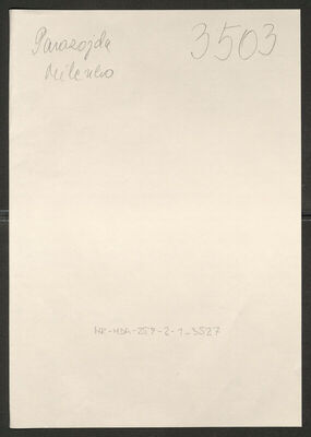 Parazojda, Milenko, 3.5.1908. Policijski karton