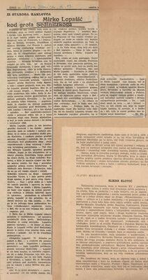 Mirko Lopašič kod grofa Sedlnitzkoga