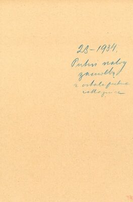 Gjuro Szabo, putni nalog, zamolba i ostale putne iskaznice