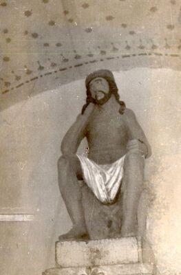 Novakovec - Kip trpećeg Krista u pokloncu