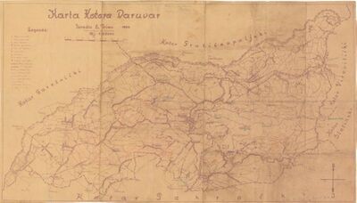 Karta Kotara Daruvar