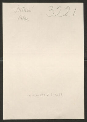 Miščević, Petar, 9.9.1911. Policijski karton