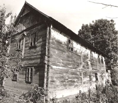 Ivanić Grad - Tradicijska kuća, dvorišno i zabatno pročelje