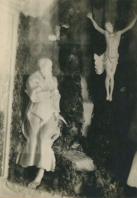 Lepoglava - Pavlinski samostan, Kip sv. Pavla Pustinjaka