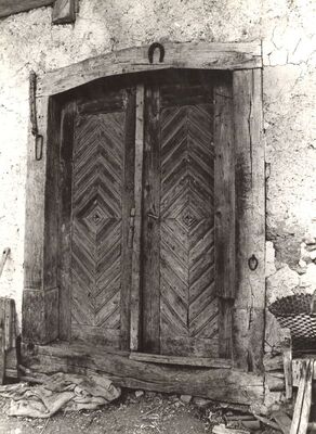 Poklek - Tradicijska kuća, vrata