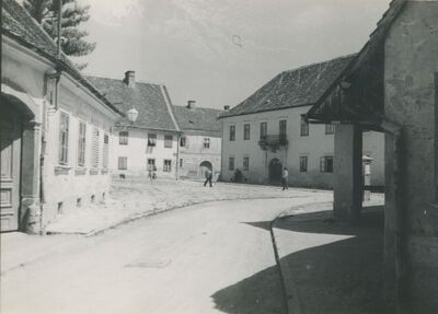 Varaždin - palača Sermage, glavno pročelje