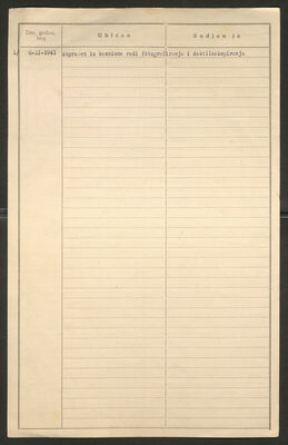 Seljan, Dragutin, 7.7.1919. Policijski karton