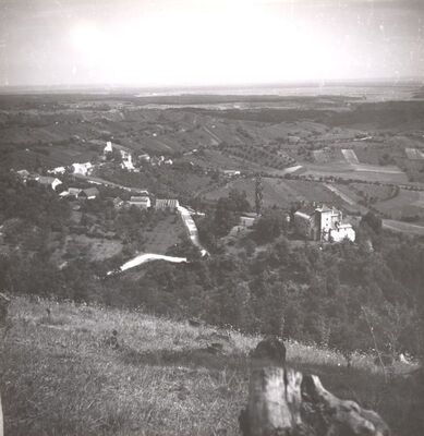 Slavetić - Dvorac Oršić, situacija