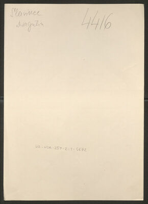 Slavinec, Dragutin, 5.3.1893. Policijski karton