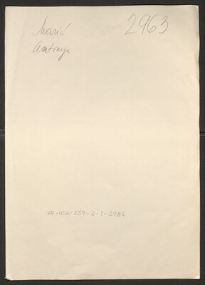 Marić, Antonija, 13.2.1900. Policijski karton