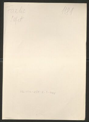 Fazlić, Safet, 24.4.1911. Policijski karton