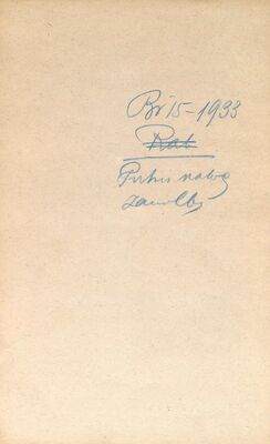 Putni nalog za Senj, Pag i Obrovac