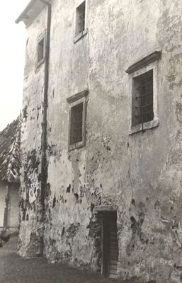 Kotari - Župni dvor, zapadno pročelje