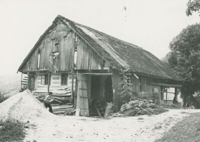 Donji Škrnik (Kumrovec) - Tradicijsko graditeljstvo, stambeno-gospodarski objekt