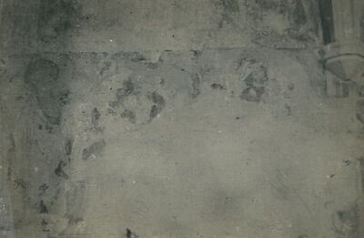 Lobor - Crkva Majke Božje Gorske, svetište, zidna slika