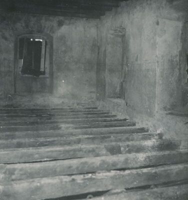 Ozalj - Stari grad, žitnica, detalj