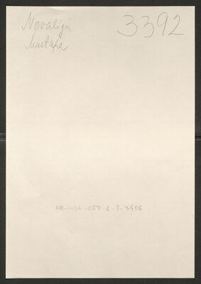 Novalija, Mustafa, 8.8.1905. Policijski karton