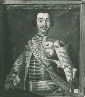 Trakošćan - portret Josipa Kazimira Draškovića