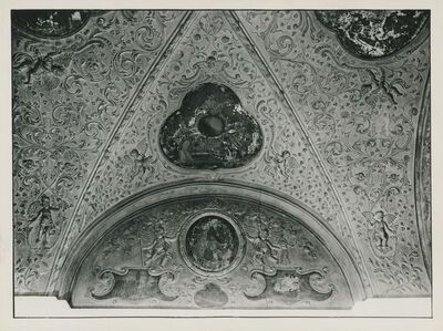 Lepoglava - Bivši pavlinski samostan, stucco dekoracija s oslikanim medaljonima