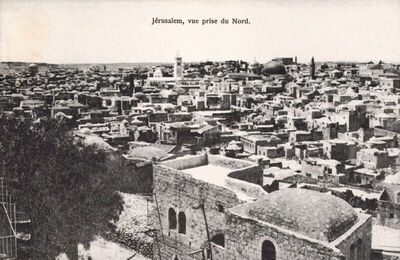 Izrael - Jeruzalem; Panorama sa sjevera