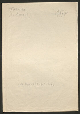 Fantoni, Marcel, 8.10.1916. Policijski karton