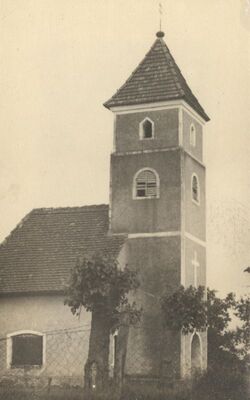 Dijaneš - Kapela sv. Dionizija, bočno i glavno pročelje