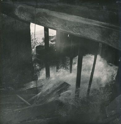 Rastoke (Slunj) - Mlinica, mlinski uređaj