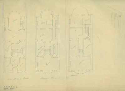 Studija tlocrta Hôtel Tassel u Bruxellesu