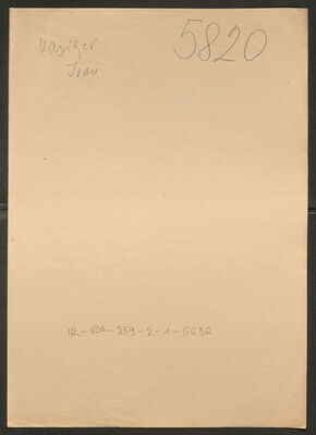 Vasiljev, Ivan, 1895. Policijski karton