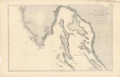 Mer Adriatique côte orientale du Port Quieto a l'ile Asinello (Golfe de Quarnero)