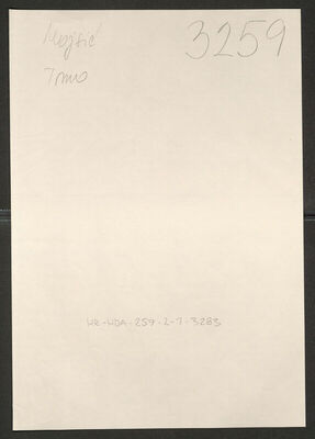 Mojsić, Tomo, 1912. Policijski karton