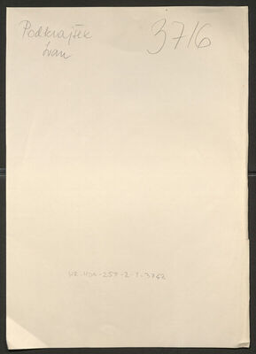 Podkrajšek, Ivan, 8.6.1920. Policijski karton