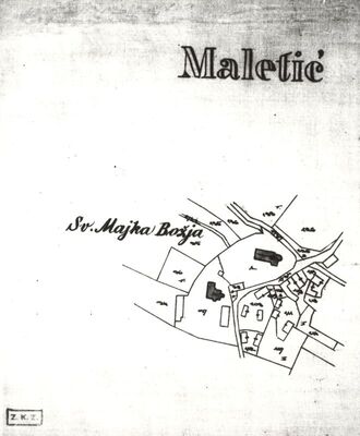 Maletići (Netretić) - Plan mjesta