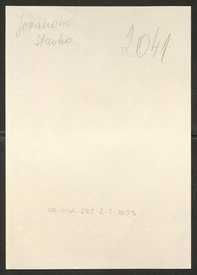 Jovanović, Stanko, 1893. Policijski karton